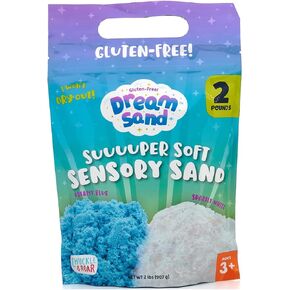 Chuckle & Roar - Dream Sand - Bulk 2lb Container - Tactile Fidget Sensory Activity for Little Ones - Educational Arts and Crafts for Preschoolers - Never Dries - Ages 3 and Up