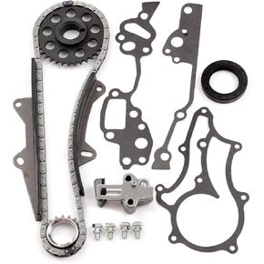SCITOO 9-4148SHD Engine Timing Chain Kit Sets Replaces for Toyota 4Runner Pickup Celica 2.4L