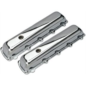 Trans-Dapt Performance 9391 Chrome Valve Covers - Set of 2