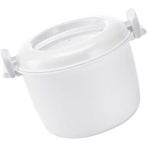 DOITOOL Microwave Rice Cooker - Mini Rice Cooker for Microwave Oven - Microwave Steamer Rice Cooker Small Rice Maker for Pasta, Chicken, Bacon, Vegetables