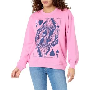 CHASER Women's Zuma Cotton Terry Golden Pullover