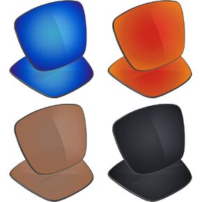 Galvanic 4 Pairs Replacement Lenses for Oakley Eyepatch 2 OO9136 Pack P02