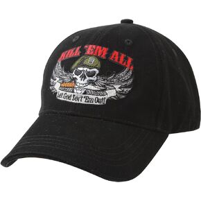 Rothco Deluxe Kill 'Em All Low Profile Cap, Black