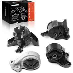 A-Premium 4PCS Engine Motor Mount and Transmission Mount Set Compatible with Kia Spectra 2004 2005 2006 L4 2.0L, Automatic Transmission, Replace# 218102F751 219102F150
