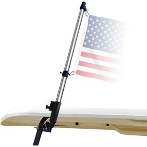 Sports Flags Pennants Company Golf Cart Flag Holder and Pole Bracket Mount