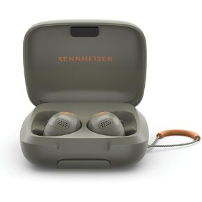 Sennheiser MOMENTUM Sport Earbuds with Sport Sound Tuning and Adaptive ANC, Secure Fit, 24-Hour Battery Life, Fitness Tracker for Body Performance Data - Graphite