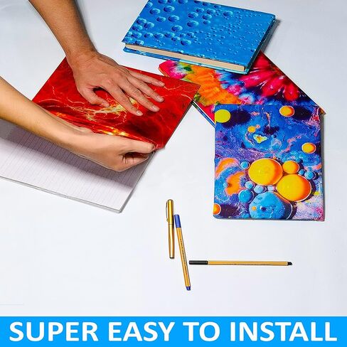 ألتا سيجنا | أغلفة الكتب | أغلفة الكتب القابلة للتمدد للكتب المدرسية | أغلفة الكتب الصلبة | تصميم قابل لإعادة الاستخدام | سترات الكتب المدرسية | غطاء حماية للكتب المدرسية (عبوة من قطعة واحدة) in Kuwait