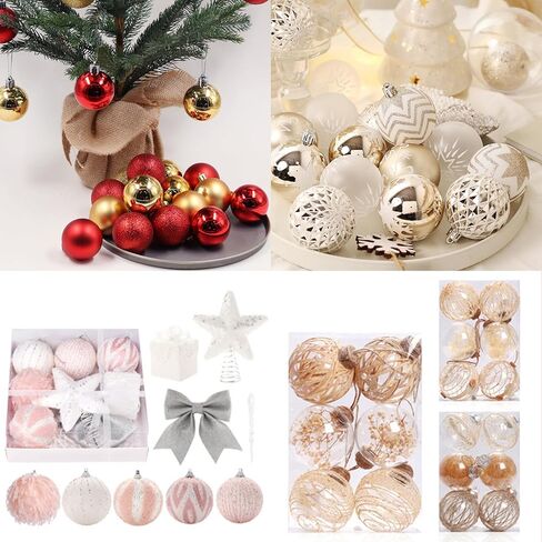 Chwang 24 Pieces 6 Sizes White Foam Balls,Polystyrene Balls,Polystyrene Shapes,Art Foam Balls for DIY Craft,Party Decoration,School Projects,Birthday Cake Decoration (24) in Kuwait