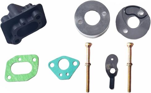 15mm Carburetor Carb Upgrade Kit Air Filter Manifold Inatake Pipe Inlet Alloy Stack FOR 2 Stroke 33cc 43cc 47cc 49cc 50cc 52cc Standup Gas Scooter ATV Quad Pocket Bike XG-550 BladeZ Moby X Blue in Saudi Arabia