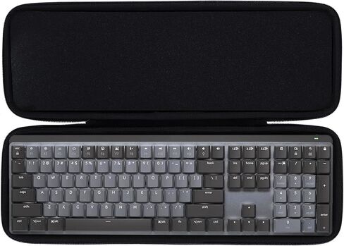 Lebakort Hard Carry Case Compatible with Logitech MX Keys Mini Minimalist Wireless Illuminated Keyboard (Graphite Case) in Kuwait
