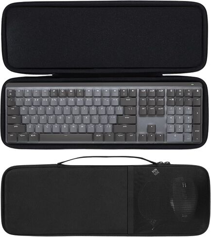 Lebakort Hard Carry Case Compatible with Logitech MX Keys Mini Minimalist Wireless Illuminated Keyboard (Graphite Case) in Kuwait