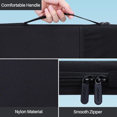 Lebakort Hard Carry Case Compatible with Logitech MX Keys Mini Minimalist Wireless Illuminated Keyboard (Graphite Case) in Kuwait