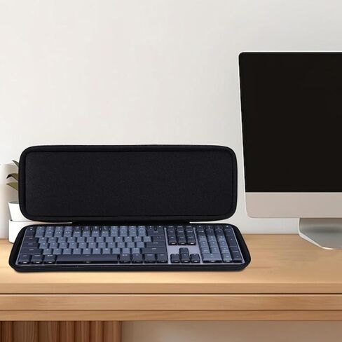 Lebakort Hard Carry Case Compatible with Logitech MX Keys S or MX Keys Advanced Keyboard (Graphite case) in Kuwait