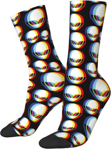 jajoaier Women's Casual Socks, Funny Novelty Crew Socks Valentine's Day Birthday Wedding Gifts(One Size) in Saudi Arabia