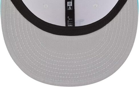 قبعة New Era LA Los Angeles Dodgers 9FIFTY Cooperstown 1980 All-Star Game ذات رقعة جانبية، قبعة بيضاء زرقاء in Kuwait