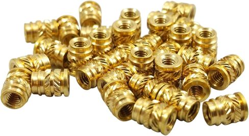 [initeq] M2.5-0.4 M2.5 Threaded Heat Set Inserts for 3D Printing (20, Long) in Saudi Arabia
