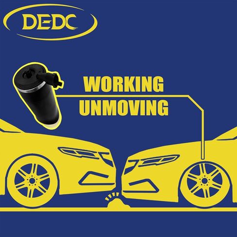 DEDC REAR Air Ride Suspension Air Spring لسيارة Ford Expedition 2WD 1997-2002 Lincoln Navigator 2WD 1998-2002 Single (2) in Kuwait