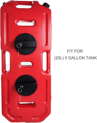 Gas Can Mount, Oil Mounting Bracket Lock 5 Gallon Fuel Gas Tank Pack Mount Lock for 20L Fuel Tank Barrel, 2 Pack in Saudi Arabia