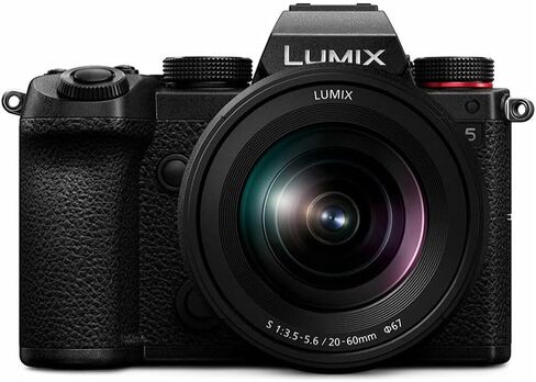 Panasonic LUMIX S5 4K Mirrorless Full-Frame L-Mount Camera with LUMIX S 50mm f/1.8 L-Mount Lens and DMW-BLK22 Battery Bundle (3 Items) in Saudi Arabia