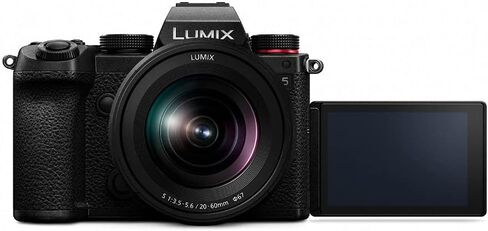 Panasonic LUMIX S5 4K Mirrorless Full-Frame L-Mount Camera with LUMIX S 50mm f/1.8 L-Mount Lens and DMW-BLK22 Battery Bundle (3 Items) in Saudi Arabia