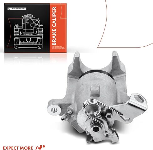 A-Premium Disc Brake Caliper Assembly without Bracket Compatible with Select Volkswagen and Audi Models - For Jetta 2001-2005, Jetta City 2007-2009, TT Quattro 2000-2006 - Rear Left Driver Side in Saudi Arabia
