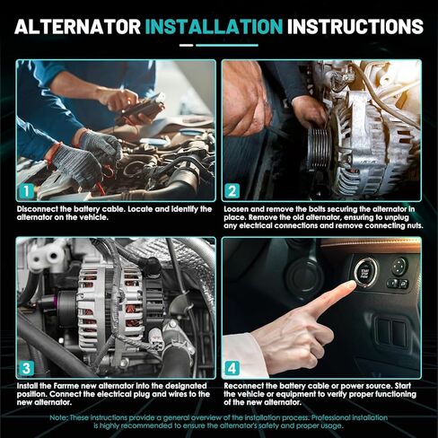 11099 Car Alternator 12V 130 Amp, 6-Groove Pulley Fit for Honda Odyssey 07, Pilot 07-08, Ridgeline/Acura TL 06-08, MDX, RL 3.2L 3.5L 3.7L Automotive Replacement Alternators 11151 31100-RDJ-A01 in Kuwait