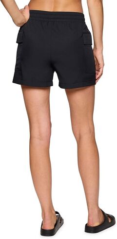RBX Cargo Style Shorts for Women, Lightweight Quick Drying Stretch Woven Hiking Walking Short with Pockets in Saudi Arabia