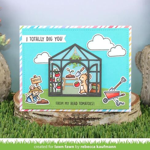 Lawn Fawn Stitched Stackables - Large and Small Rectangles - 2 Item Set in Saudi Arabia