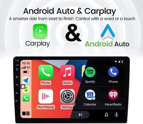 Android 13 Car Radio Stereo for Toyota Camry 2018 2019 2020, Biorunn 10.1 inch Octa Core GPS Navi Wireless Wired Car-Play Android Auto Head Unit IPS FM AM RDS DSP, 4GB RAM 64GB ROM in Saudi Arabia