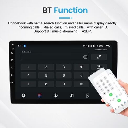 Android 13 Car Radio Stereo for Toyota Camry 2018 2019 2020, Biorunn 10.1 inch Octa Core GPS Navi Wireless Wired Car-Play Android Auto Head Unit IPS FM AM RDS DSP, 4GB RAM 64GB ROM in Saudi Arabia