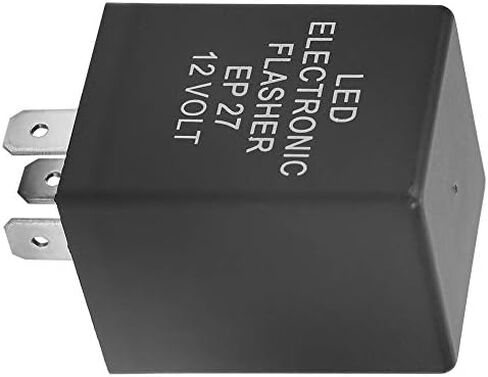 EP27 5-Pin LED Flasher Flash Relay Waterproof for Turn Light Hyper Flash Fix 12V in Saudi Arabia