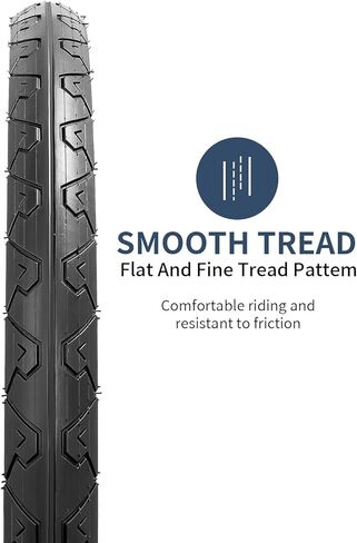 YUNSCM 26" Bike Tires 26x2.10/54-559 and 26" Bike Tubes Schrader Valve with 2 Rim Strips Compatible with 26 x 2.0 26 x 2.10 26 x 2.125 26 x 2.20 Bike Bicycle Tires and Tubes (P-1087) in Saudi Arabia