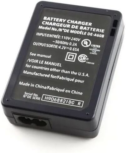 شاحن بطارية DE-A60 A60 A60B لكاميرا باناسونيك: LUMIX DEA60 DMW-BCF10 BCF10E BCF10PP CGA-S009 CGA-S009E CGA-S/106D S/106C F3 FH22 FS15 FH1 DE-A59 DE-A59B مزود طاقة بطارية الكاميرا in Kuwait