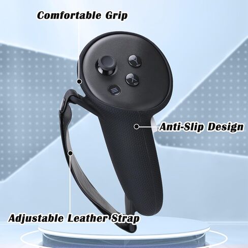 Silicone Cover Compatible with Meta Quest 3, VR Silicone Cover Accessories for Meta Quest 3 Waterproof Silicone Face Cover, Controller Grip Cover, VR Shell Cover, Accessories for Quest 3 in Kuwait