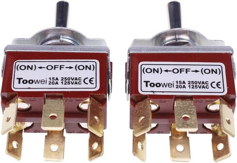 2X Snow Plow Angle Toggle Switches 1306075 21918 Compatible with Meyer E-47 E-57 E-60 Series Hydraulic Pumps in Saudi Arabia