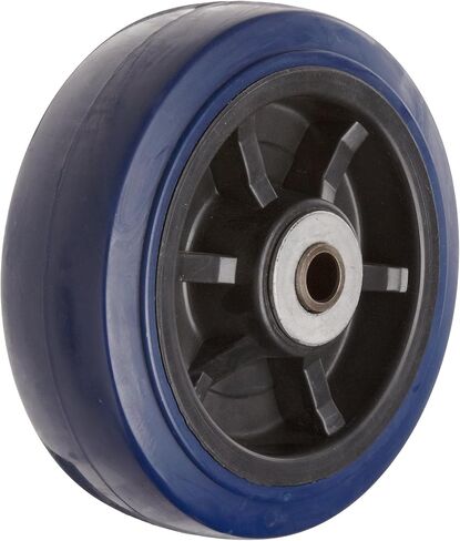 عجلات RWM UPR-0620-08 قطر 6 بوصة × عرض 2 بوصة يوريتان على عجلات من مادة البولي بروبيلين مع محمل أسطواني مستقيم، سعة 900 رطل in Kuwait