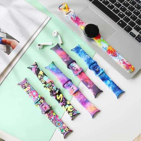 honecumi Replacement for Google Pixel Watch Band/Google Pixel 2 Watch Bands for Women Silicone Sport Watch Strap Wristband Bracelets for Google Pixel Smartwatch Men Colorful Bands Accessories, S/L in Kuwait