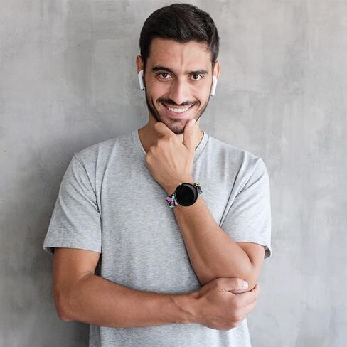 honecumi Replacement for Google Pixel Watch Band/Google Pixel 2 Watch Bands for Women Silicone Sport Watch Strap Wristband Bracelets for Google Pixel Smartwatch Men Colorful Bands Accessories, S/L in Kuwait