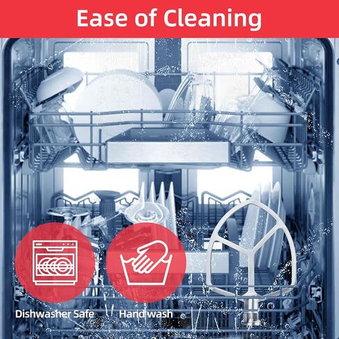 مضرب مسطح لخلاط كيتشن إيد سعة 5-6 لتر بوعاء رفع، مرفق مجداف من الفولاذ المقاوم للصدأ لكيتشن إيد، ملحقات خلاط كيتشن إيد البديلة in Kuwait