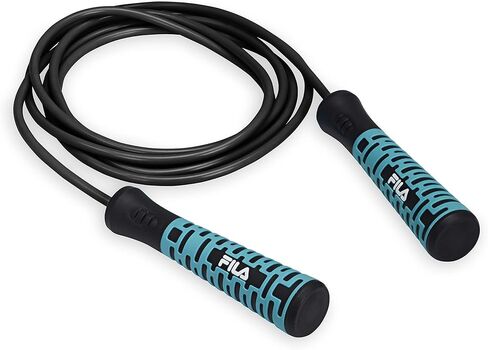 FILA Accessories Cardio Speed Jump Rope | 9FT | Vinyl Coated Adjustable Non-Kink Speed Rope in Saudi Arabia