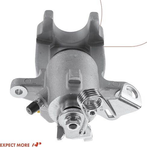 A-Premium Disc Brake Caliper Assembly Without Bracket Compatible with Select Audi and Volkswagen Models - TT 2006, TT Quattro 2000-2006, Golf 2002/2004-2005, For Jetta 2005 - Rear Left Driver Side in Saudi Arabia