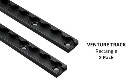 VanEssential 12 بوصة Venture Track T-6 ألومنيوم L-Track أسود مؤكسد (ملف مستطيل) - عبوتان in Kuwait