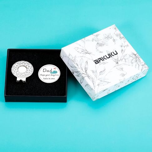 ARKUKU Golf Ball Marker Fathers Day Christmas Valentines Gifts for Men Hat Clip in Saudi Arabia