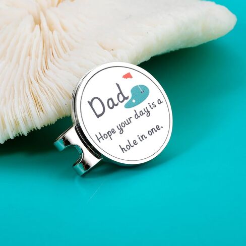 ARKUKU Golf Ball Marker Fathers Day Christmas Valentines Gifts for Men Hat Clip in Saudi Arabia