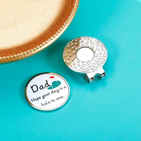 ARKUKU Golf Ball Marker Fathers Day Christmas Valentines Gifts for Men Hat Clip in Saudi Arabia
