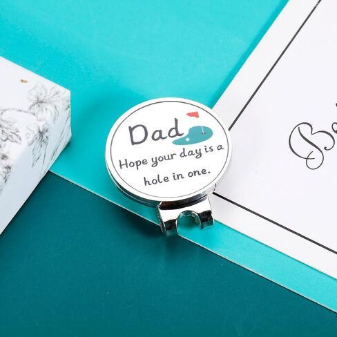 ARKUKU Golf Ball Marker Fathers Day Christmas Valentines Gifts for Men Hat Clip in Saudi Arabia