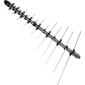 Antennas Direct Element Uni-Directional UHF VHF Outdoor HDTV Antenna, 60+ Mile Range, 4K 8K UHD, NEXTGEN TV – w/All-Weather Adjustable Mounting Hardware