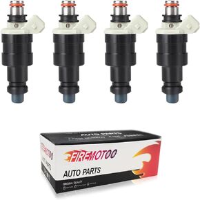 Fuel Injectors set of 4 Compatible with 1983-1987 Toyota 4Runner Camry 2.0L 2.4L L4 Replaces 23250-45011 4 Holes