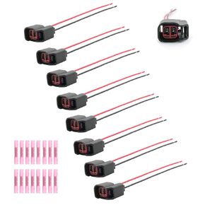 سلك توصيل موصل ضفيرة حاقن الوقود، حزام توصيل أنثى لملف الإشعال متوافق مع Fo-rd F150 F250 Super Duty E150 E250 E350 E450 Mustang Taurus Crown Victoria Explorer Edge Flex Escape in Kuwait