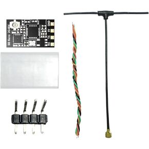 جهاز استقبال SpeedyBee ELRS FPV - وحدة استقبال بدون طيار ExpressLRS Nano بسرعة 2.4 جيجا هرتز مع هوائي UFL T مقاس 78 مم لطائرة FPV بدون طيار صغيرة ثابتة الجناح وطائرة RC in Kuwait